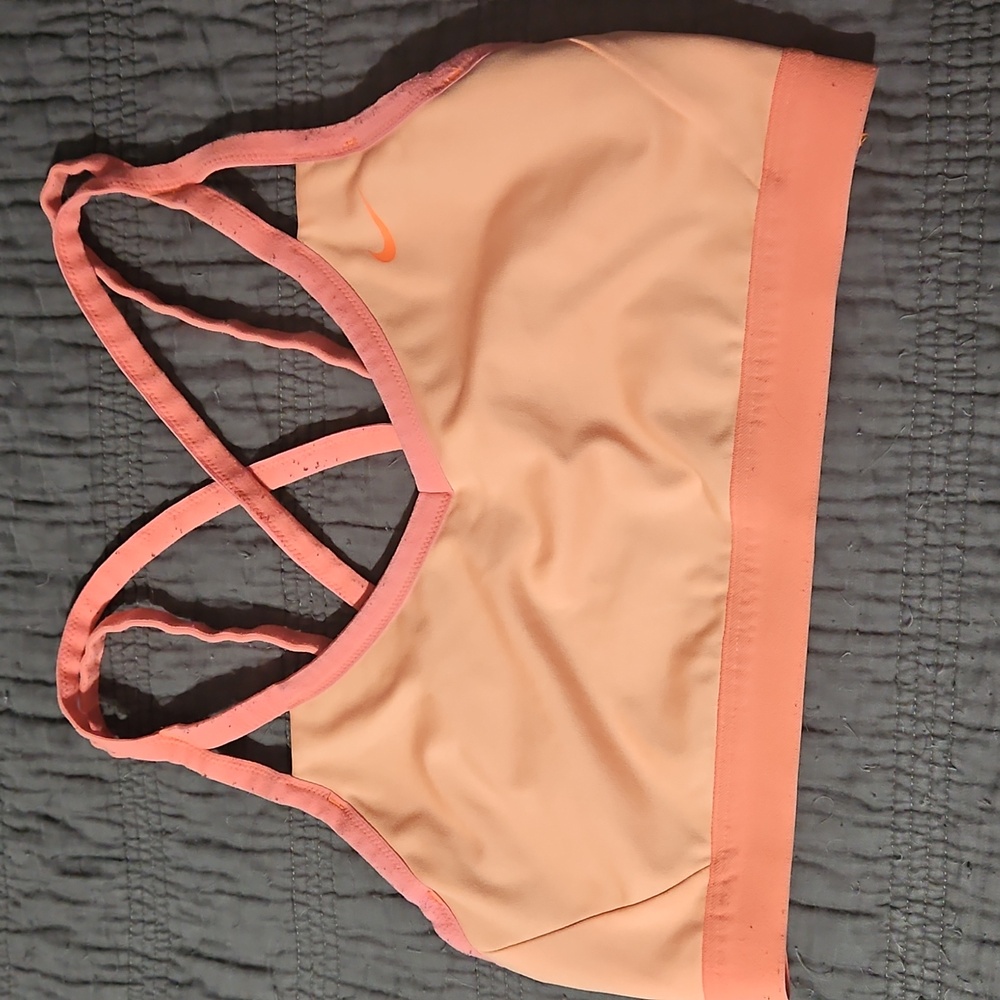Nike Coral Sports Bra